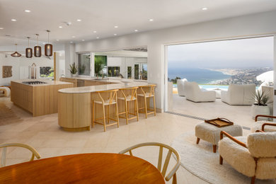Inspiration for a contemporary home design remodel in San Diego