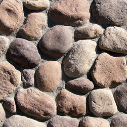 Coronado Stone Products - Coronado River Rock - Color: Sienna Brown - River Rock Siding - Products