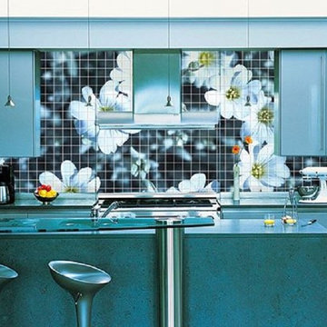 Put your picture or design on tiles for kitchen back splash that wont fade and i