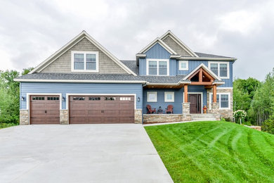 Inspiration for a timeless exterior home remodel in Minneapolis