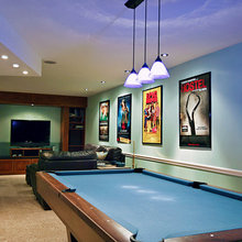 Downstairs family room