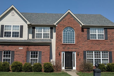 Inspiration for a timeless exterior home remodel in Louisville