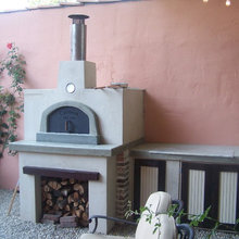 outdoor kitchen