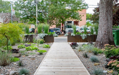 A Toronto Front Yard Gains Style and a Taste of the Southwest