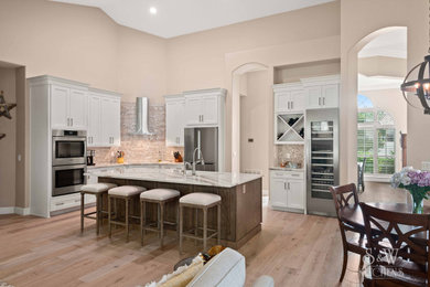 Example of a cottage kitchen design in Orlando