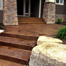 stamped concrete