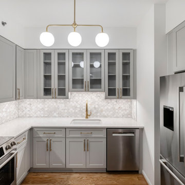 Transitional Kitchen Project in Old Town Alexandria, VA