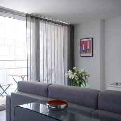 Contemporary Window Treatments - Curtains