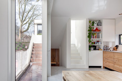 Trendy home design photo in Amsterdam