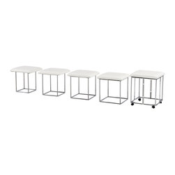 5 in 1 Cube by MiniMax Decor - Footstools And Ottomans