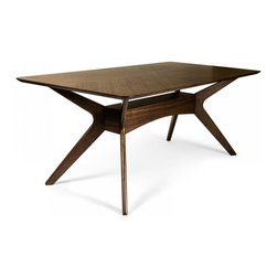Clemen Dining Table | Walnut - Dining Tables