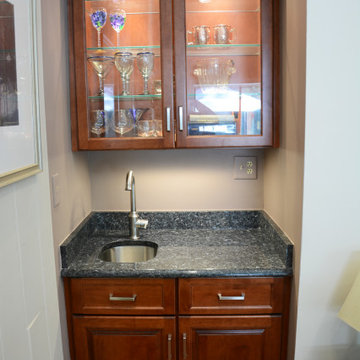 Bethesda, MD Kitchen & Wet Bar Blue Granite Countertops
