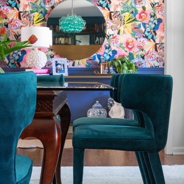 Art Collector's Dining Room