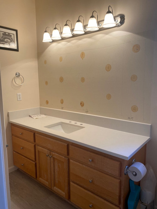 Mirror and vanity light help!