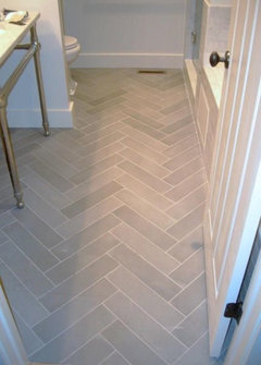24 Porcelain Floor Tiles, Herringbone Tile Pattern Floor