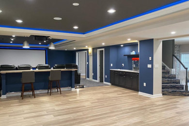 Inspiration for a basement remodel in DC Metro