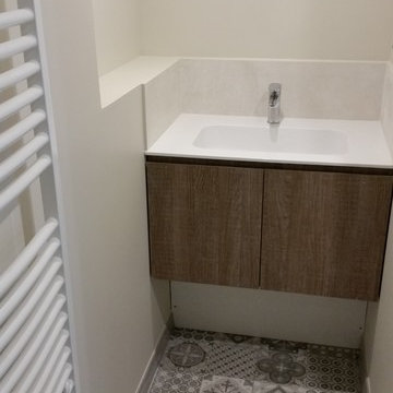 salle de bain et WC suspendu