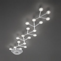Artemide - Led Net line 125 Ceiling Lamp by Artemide - Flush-mount Ceiling Lighting