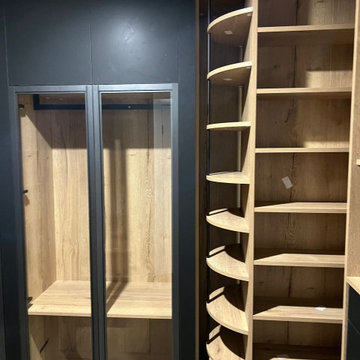 Designing for Luxury Living: Black Custom Closets in High-End Homes