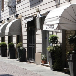 Torre Outdoor Planters by Serralunga - Outdoor Pots And Planters