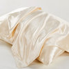 Luxury Silk-Cotton Blend Pillowcase Set of 2, 20'' x 36'', Gold