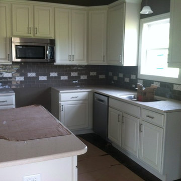Modern Kitchen and Living Room