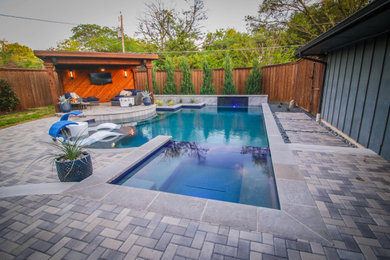 Pool - modern pool idea in Dallas