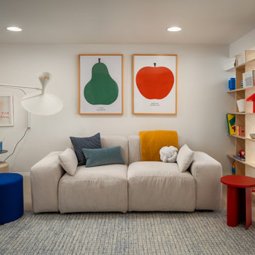 Scandi Basement Playroom