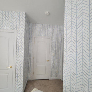 Wallpaper installation Bedroom in Burien