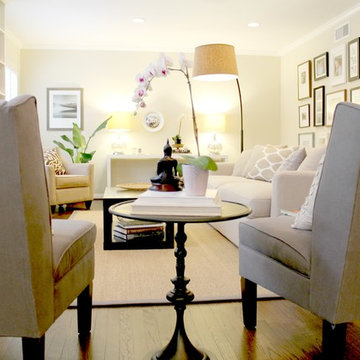 Pair of Grey Side Chairs