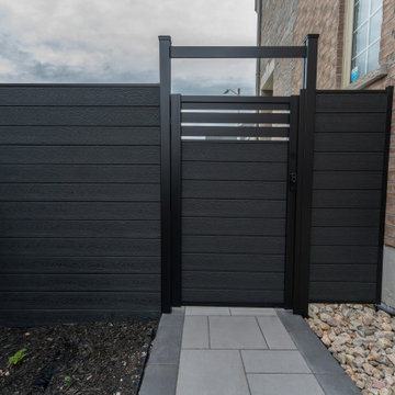Backyard Transformation | Cabana, Outdoor Kitchen & Privacy Fence