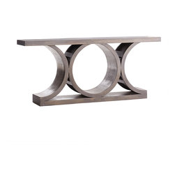 ARCHITECTURAL CONSOLE - GRAY - Console Tables