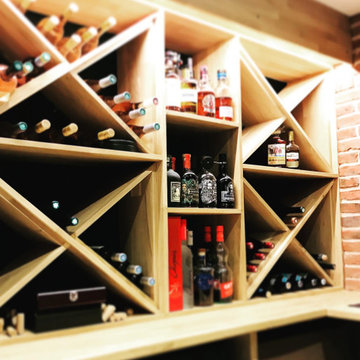 Cave a vins / salle de billard suite a la création d'un sous sol