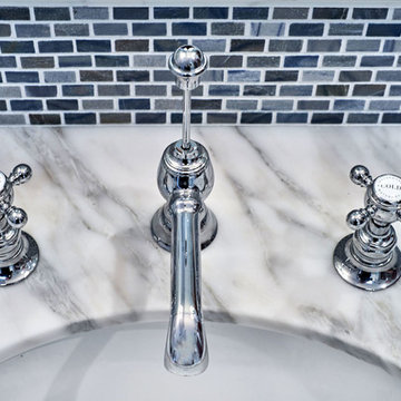 Marble bathrooms as part of whole house remodel
