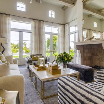 Exceptional Lifestyle in a Rancho Santa Fe Living Room