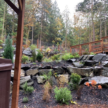 Layered Garden in the Woods