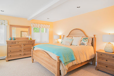 Inspiration for a timeless bedroom remodel in Burlington