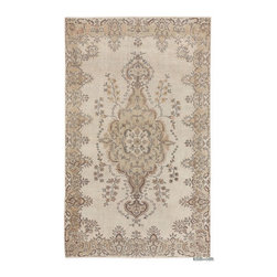 Over-dyed Turkish Vintage Rug - Area Rugs