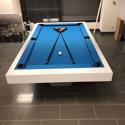 Louve Pool with Table Tennis Conversion Top - Game Tables