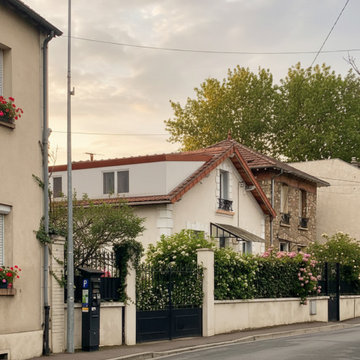 Surélévation partielle d’une maison à Houilles (78)