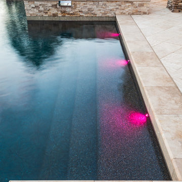 Beach house gets a pool..a very cool pool..that is