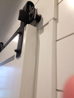 How Would You Fill The Gap In These Sliding Barn Doors This Post Was Edited By Zeitgast On Tue May 6 14 At 17 42
