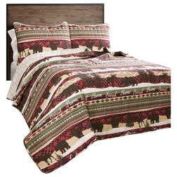 Rustic Quilts And Quilt Sets by Lush Decor