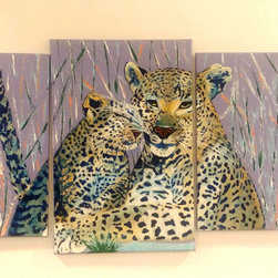 Leopard - Paintings