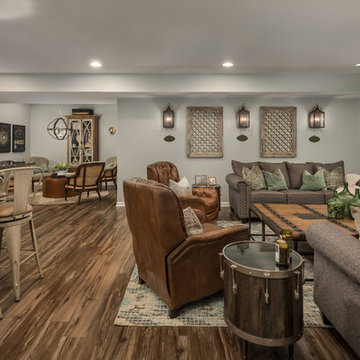Huge Antique Doors Coffee Table Basement