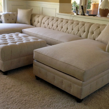 KENZIE STYLE - Chesterfield Custom Sectional Sofas