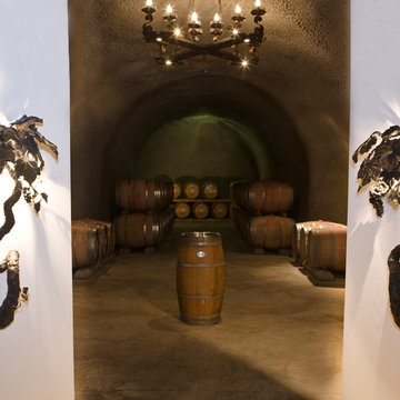 Bronze Grapevine Sculptures - Limited Edition Series by Anne Thull