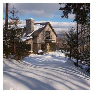 Sugarbush Ski Home - Rustic - Exterior - Burlington - by Joan Heaton ...