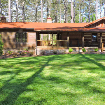 Rustic Cabin East Facade