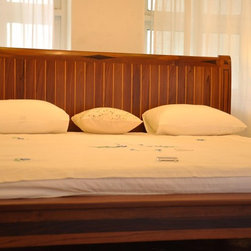 Vuitton Teakwood Bed - Beds